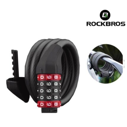Замок противоугонный ROCKBROS с кодом / 180