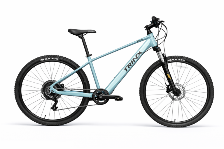 Электро-велосипед GROOVE e-bike / Голубой