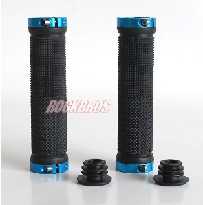 Грипсы ROCKBROS / Black/Blue
