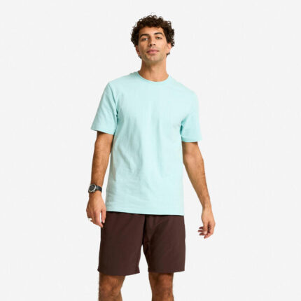 Decathlon мужская спортивная футболка / M / Светло-голубой