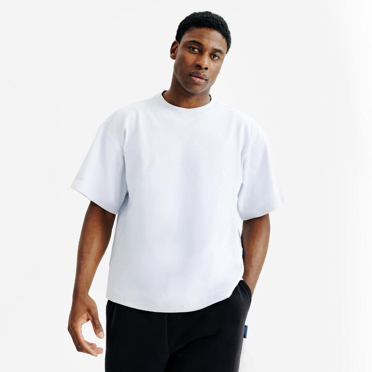 Decathlon футболка Oversize / M / Светло-голубой