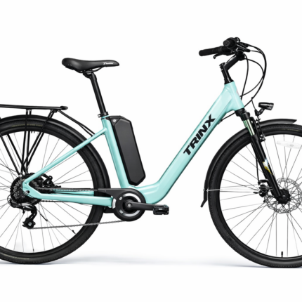 Электро-велосипед COMMUTER e-bike / Голубой