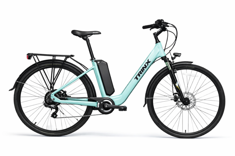 Электро-велосипед COMMUTER e-bike / Голубой