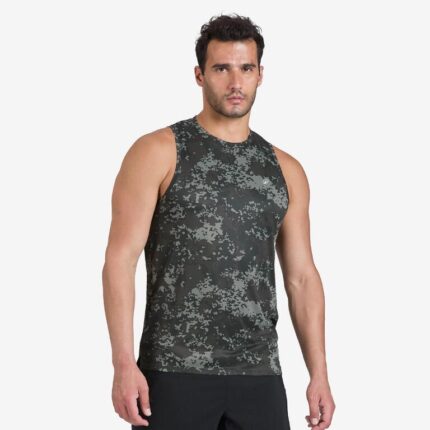 Decathlon мужская майка для тренировок / XL / Камуфляж