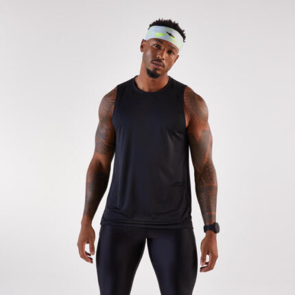 Decathlon мужская беговая майка / L / Черный