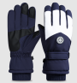 Перчатки Sport на липучке HX223 / One size / Синий, белый
