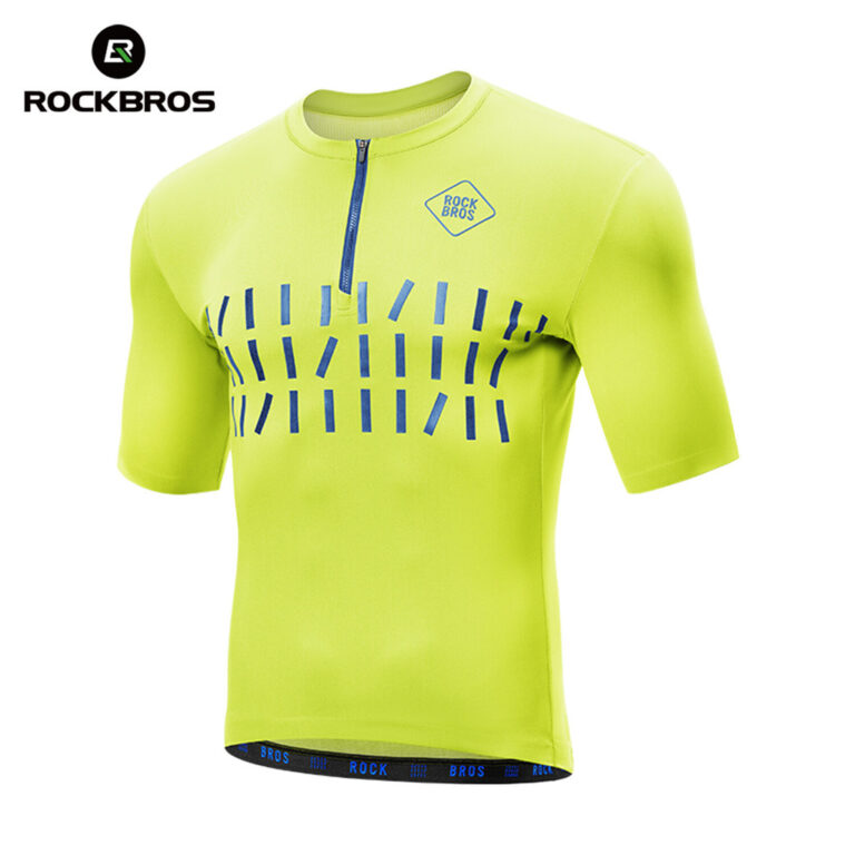 Джерси велосипедная шоссейная ROCKBROS / XL / yellow